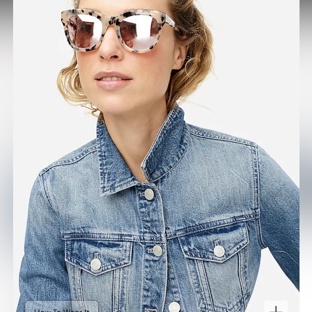 J.Crew cabana oversized sunglasses